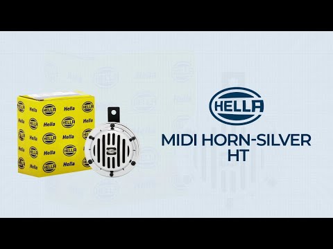 HELLA Electric Horn Midi Silver HT 922200311