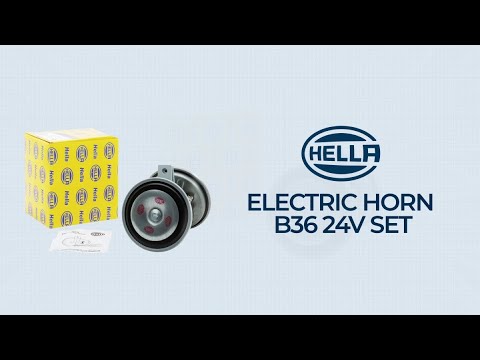 HELLA Electric Horn B36 24V Set 922300131