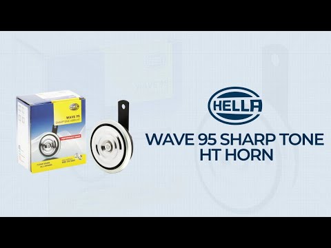 HELLA Electric Horn Wave95 Sharp Tone HT 922300921