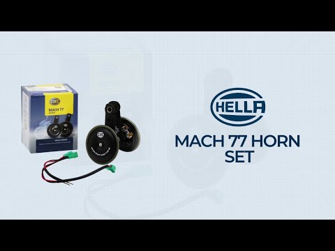 HELLA Electric Horn Mach77 Set 012588031