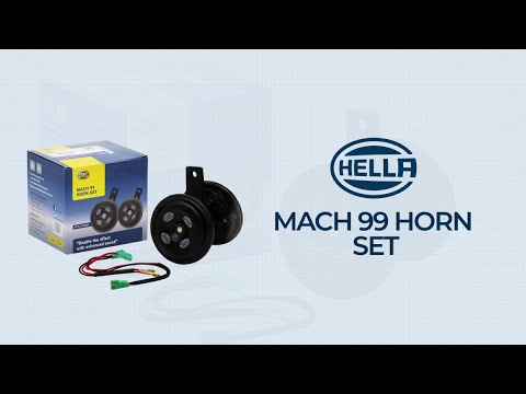 HELLA Electric Horn Mach99 Set 329300301