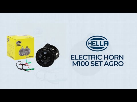 HELLA Electric Horn M100 Set Agro 922100711