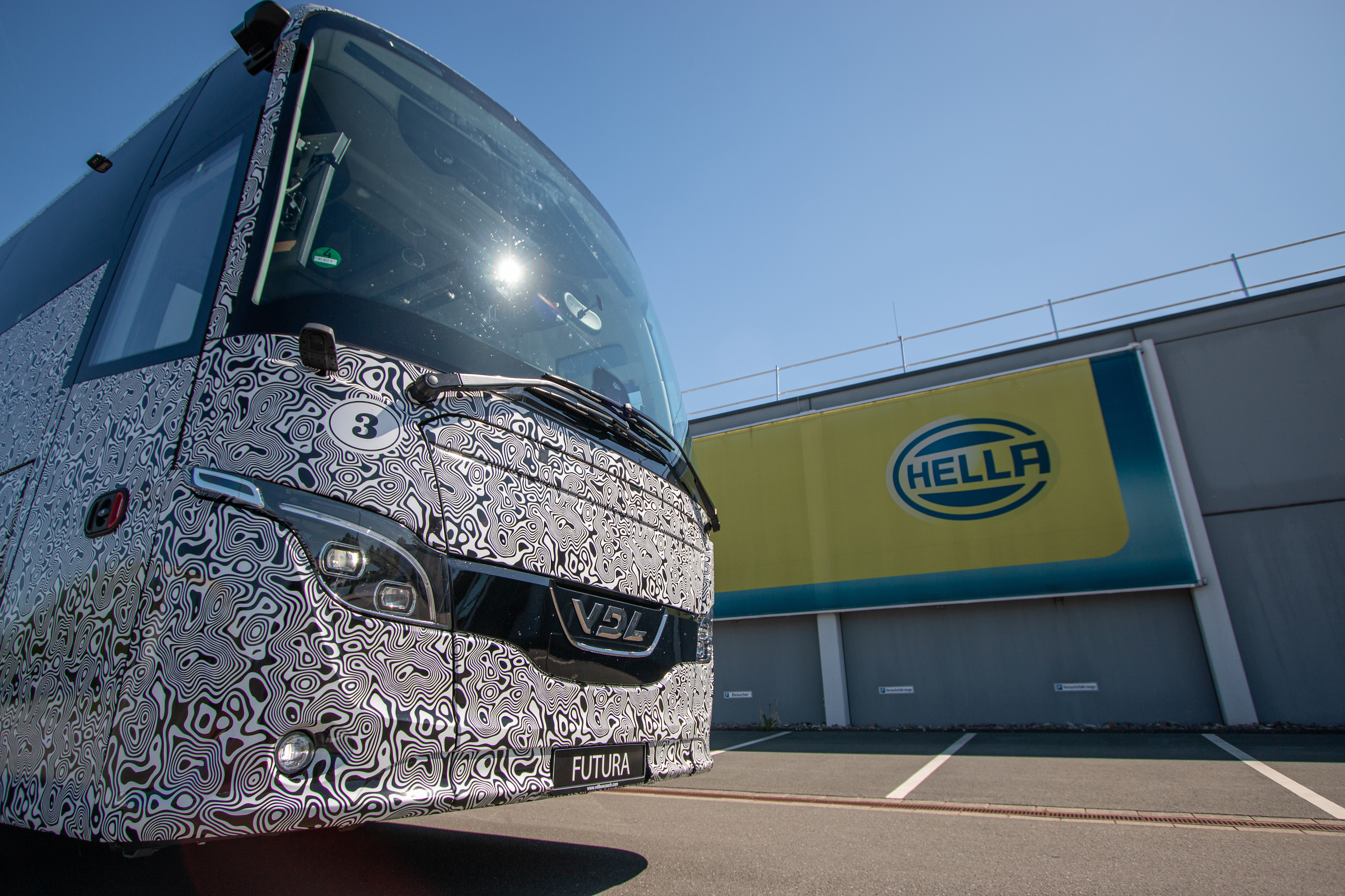 FORVIA HELLA receives another important order to supply headlamps for VDL Bus & Coach