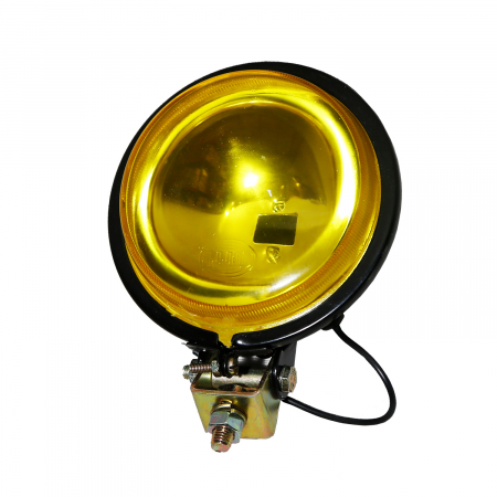 HELLA 328230031 100mm Spot Lamp Yellow Lens Without Bulb - 24V Application