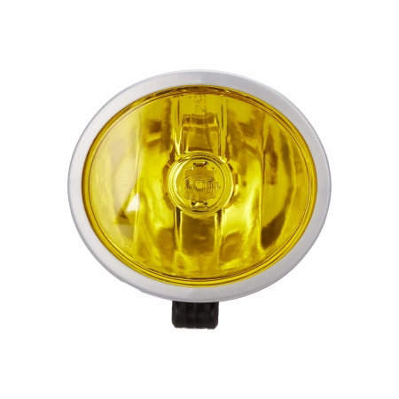 HELLA 007893621 Highway Hawk Reflector Fog Lamp 12V - Yellow Lens